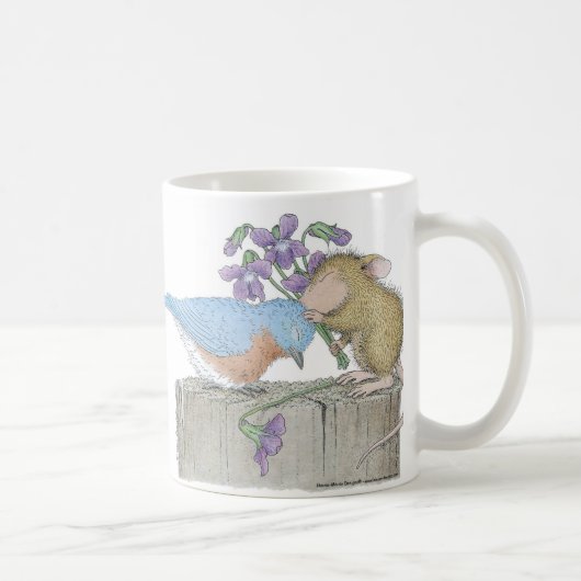 家マウスのDesigns®のマグ コーヒーマグカップ (右)