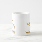 家マウスのDesigns®のマグ コーヒーマグカップ (中央)