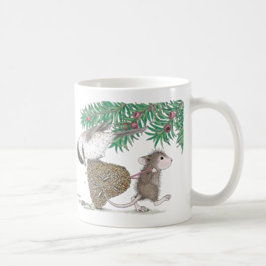 家マウスのDesigns®のマグ コーヒーマグカップ (右)