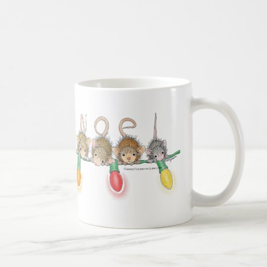 家マウスのDesigns®のマグ コーヒーマグカップ (右)