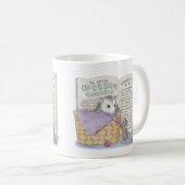 家マウスのDesigns®のマグ コーヒーマグカップ (正面右)