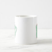 家マウスのDesigns®のマグ コーヒーマグカップ (中央)