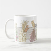 家マウスのDesigns®のマグ コーヒーマグカップ (左)