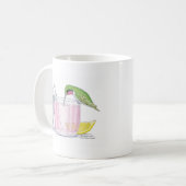 家マウスのDesigns®のマグ コーヒーマグカップ (正面左)