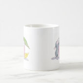 家マウスのDesigns®のマグ コーヒーマグカップ (中央)