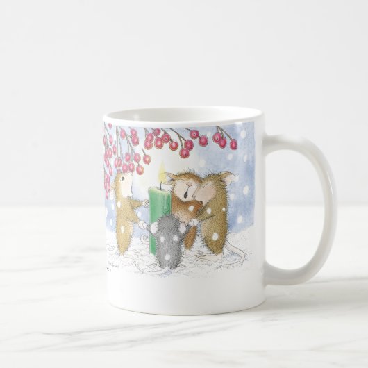 家マウスのDesigns®のマグ コーヒーマグカップ (右)
