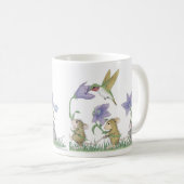 家マウスのDesigns®のマグ コーヒーマグカップ (正面右)
