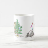 家マウスのDesigns®のマグ コーヒーマグカップ (中央)