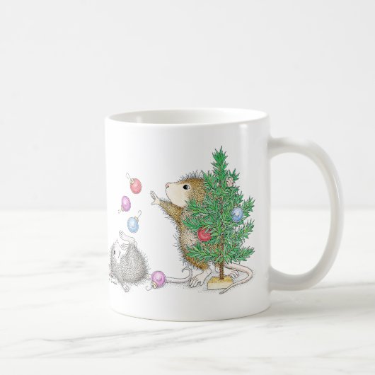 家マウスのDesigns®のマグ コーヒーマグカップ (右)