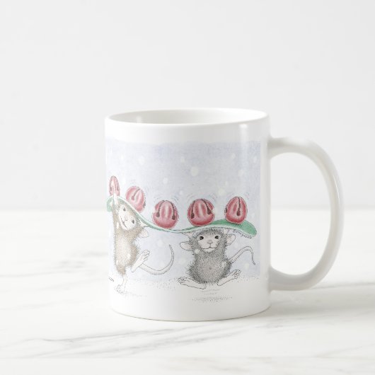 家マウスのDesigns®のマグ コーヒーマグカップ (右)