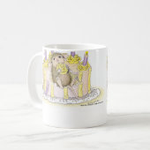 家マウスのDesigns®のマグ コーヒーマグカップ (正面左)