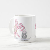 家マウスのDesigns®のマグ コーヒーマグカップ (正面左)