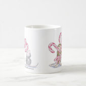 家マウスのDesigns®のマグ コーヒーマグカップ (中央)