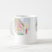 家マウスのDesigns®のマグ コーヒーマグカップ (正面左)