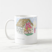 家マウスのDesigns®のマグ コーヒーマグカップ (左)