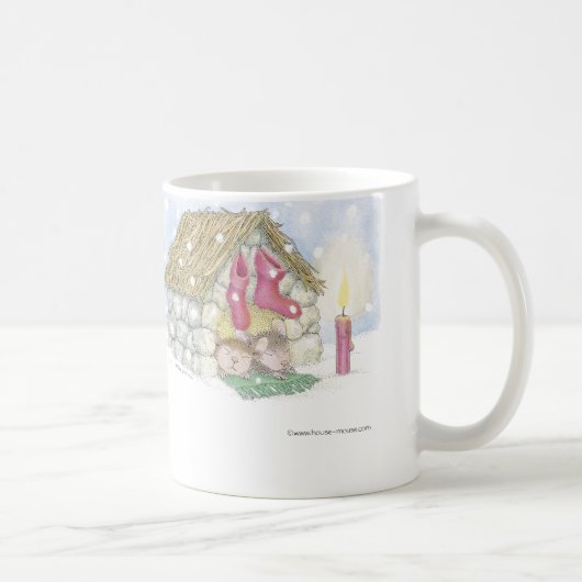 家マウスのDesigns®のマグ コーヒーマグカップ (右)