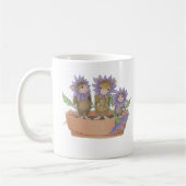 家マウスのDesigns®のマグ コーヒーマグカップ (左)