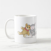 家マウスのDesigns®のマグ コーヒーマグカップ (左)