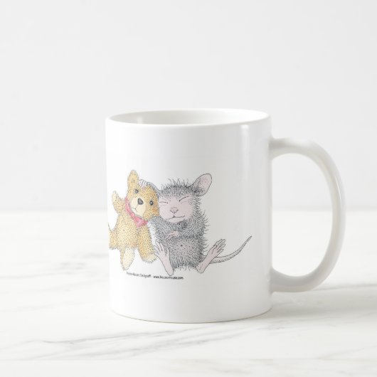 家マウスのDesigns®のマグ コーヒーマグカップ (右)