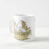 家マウスのDesigns®のマグ コーヒーマグカップ (正面左)