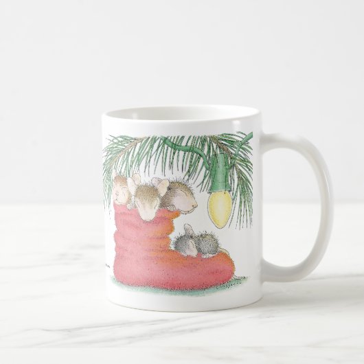 家マウスのDesigns®のマグ コーヒーマグカップ (右)