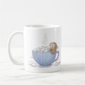 家マウスのDesigns®のマグ コーヒーマグカップ (左)