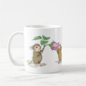家マウスのDesigns®のマグ コーヒーマグカップ (左)