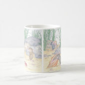 家マウスのDesigns®のマグ コーヒーマグカップ (中央)