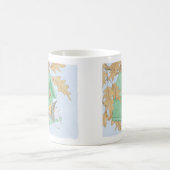 家マウスのDesigns®のマグ コーヒーマグカップ (中央)