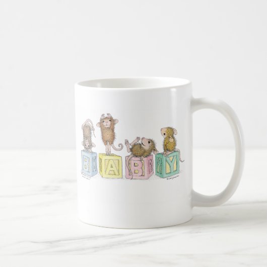 家マウスのDesigns®のマグ コーヒーマグカップ (右)
