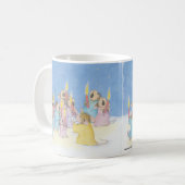 家マウスのDesigns®のマグ コーヒーマグカップ (正面左)