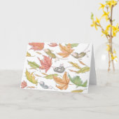 家マウスのDesigns®カード カード (黄色い花)