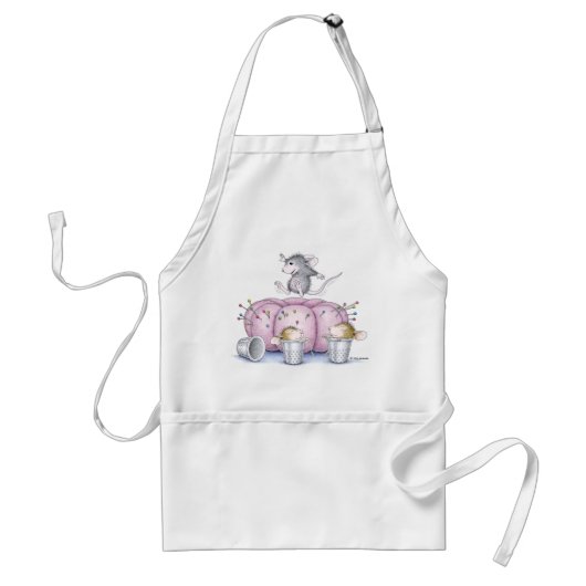 家マウスDesigns® -エプロン スタンダードエプロン (正面)