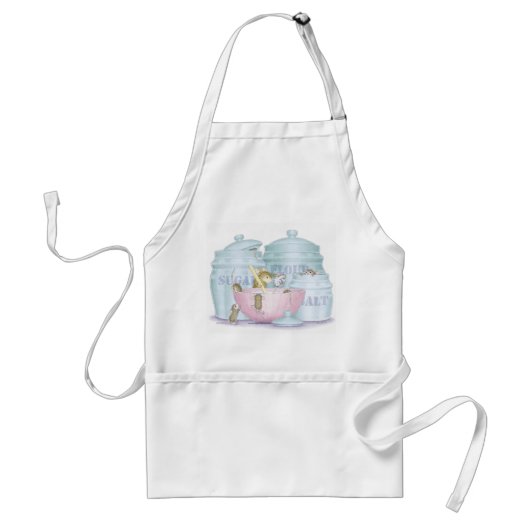 家マウスDesigns® -エプロン スタンダードエプロン (正面)
