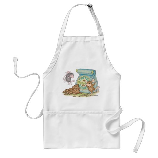 家マウスDesigns® -エプロン スタンダードエプロン (正面)