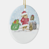 家マウスDesigns® -オーナメント セラミックオーナメント (右)