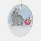 家マウスDesigns® -オーナメント セラミックオーナメント (右)