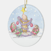 家マウスDesigns® -オーナメント セラミックオーナメント (左)
