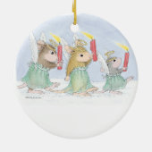 家マウスDesigns® -オーナメント セラミックオーナメント (裏面)