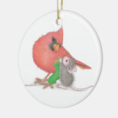 家マウスDesigns® -オーナメント セラミックオーナメント (左)