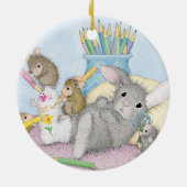 家マウスDesigns® -オーナメント セラミックオーナメント (裏面)