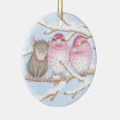 家マウスDesigns® -オーナメント セラミックオーナメント (右)