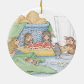 家マウスDesigns® -オーナメント セラミックオーナメント (裏面)