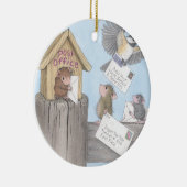 家マウスDesigns® -オーナメント セラミックオーナメント (右)