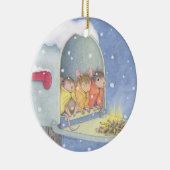 家マウスDesigns® -オーナメント セラミックオーナメント (右)