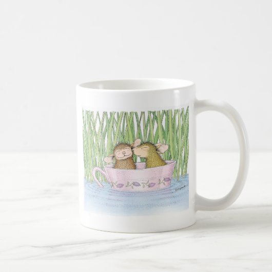 家マウスDesigns® - コーヒーマグカップ (右)