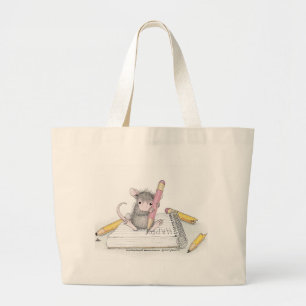家マウスDesigns® -ジャンボトート ラージトートバッグ