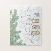 家マウスDesigns® -パズル ジグソーパズル (縦)