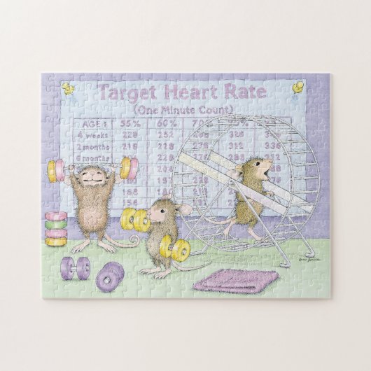 家マウスDesigns® -パズル ジグソーパズル (横)