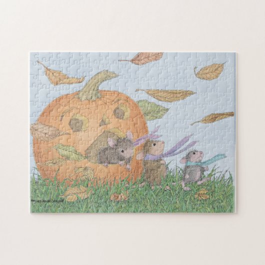 家マウスDesigns® -パズル ジグソーパズル (横)